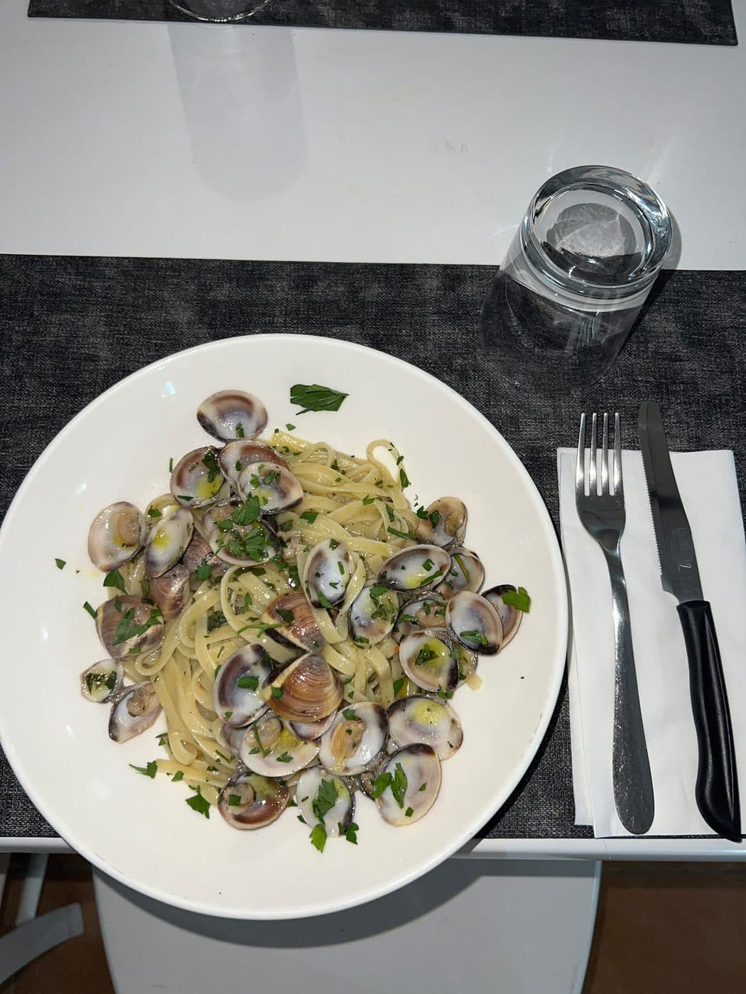 Linguine alle vongole